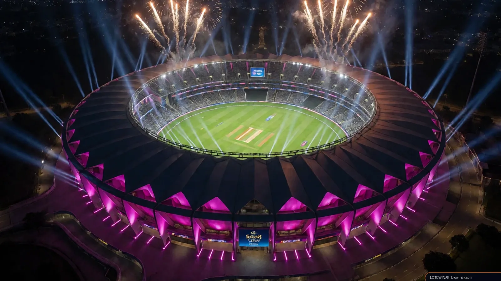 Lotowinak come com fantasy cricket stadium